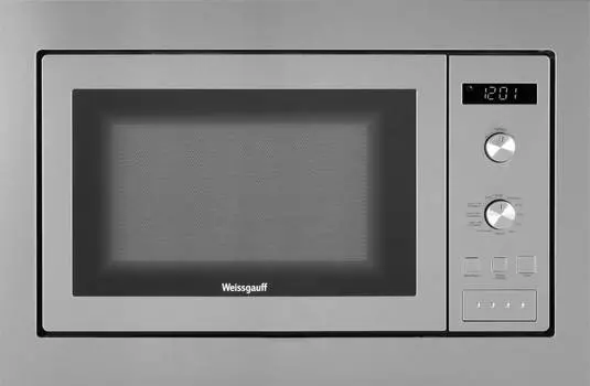 Встраиваемая микроволновая печь Weissgauff HMT-255 нержавеющая сталь (426285)