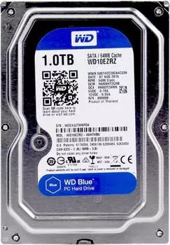 Жесткий диск WD Blue 1Tb WD10EZRZ
