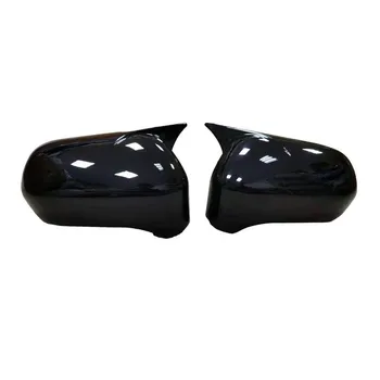 Для Honda Civic 8th 2005-2011 автомобиля, боковое зеркало заднего вида, наклейка на крыло, наклейка на дверь, чехол заднего вида, отделка из углеродного волокна, черный цвет With Light Black