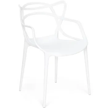 Стул (mod. 028) белый (пластик) Tetchair 111311 12654