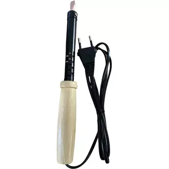 Паяльник с деревянной ручкой 80W Stekker 49986