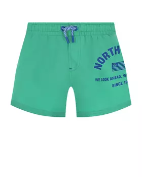Шорты мятного цвета для купания NORTH SAILS