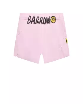 Шорты с лого, розовые Barrow