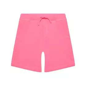 Шорты с зеленым лого, розовые Dsquared2