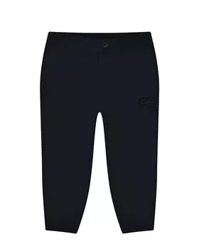 Синие брюки из габардина Emporio Armani детские
