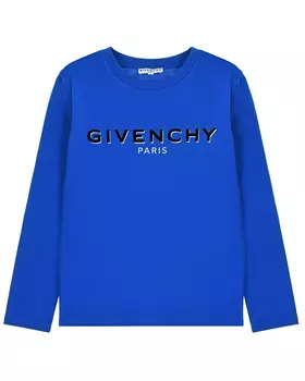 Синяя толстовка с логотипом Givenchy детская