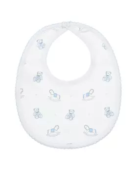 Слюнявчик с принтом "игрушки" Lyda Baby
