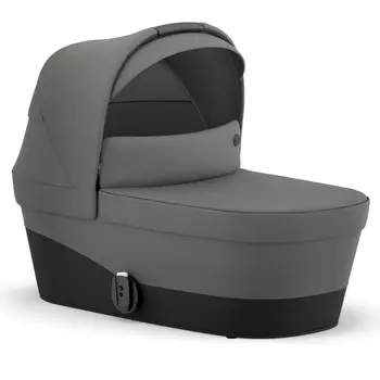 Спальный блок Gazelle S Cot Soho Grey с дождевиком CYBEX