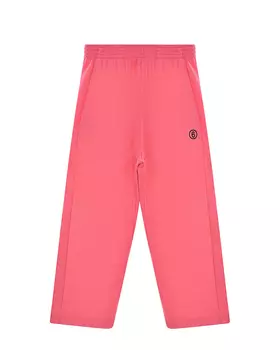 Спортивные брюки цвета фуксии MM6 Maison Margiela детские