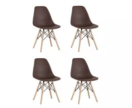 Стул Style DSW коричневый x4