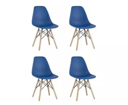 Стул Style DSW синий x4