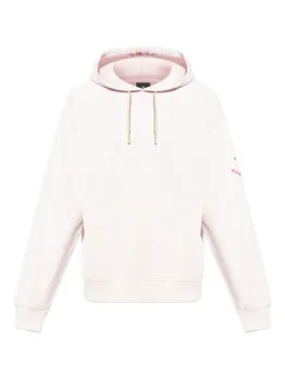 Толстовка с капюшоном из хлопка PS Paul Smith, розовый