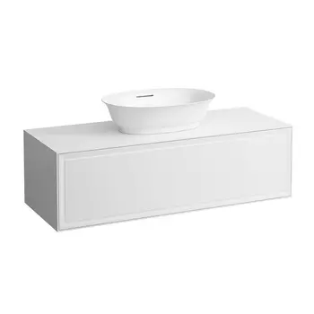 LAUFEN (New Classic) Раковина-чаша 550х380х145 мм, накладная, без отверст. для смесителя, без перелива,SaphirKeramik,цвет белый,LCC