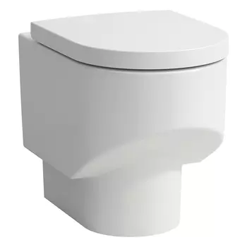 Laufen SONAR унитаз напольный 530x370x430 мм, безободковый смыв Rimless, выпускгоризонтальный/вертикальный, белый матовый