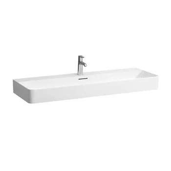 Laufen VAL Раковина 1200х420х115мм с 1 отв. под смеситель, цвет: белый