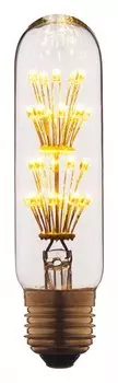 Лампа светодиодная филаментная E27 2W прозрачная T1030LED