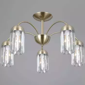 Люстра Illumico IL0599-5CSQ-24 AB LYRA