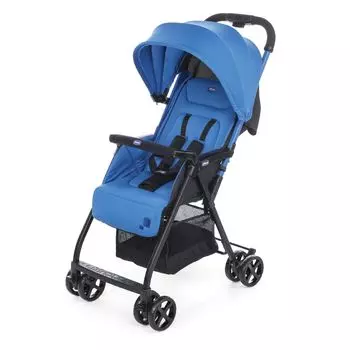 Прогулочная коляска Chicco Ohlala 2 Power Blue (+ Защитный чехол СМЕШАРИКИ в подарок!)