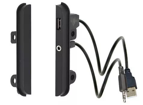Переходная рамка Intro RTY-N11USB для TOYOTA 2din боковые вставки (USB,AUX)