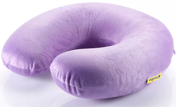 Подушка для путешествий с эффектом памяти Travel Blue Memory Foam Pillow, (232), цвет фиолетовый