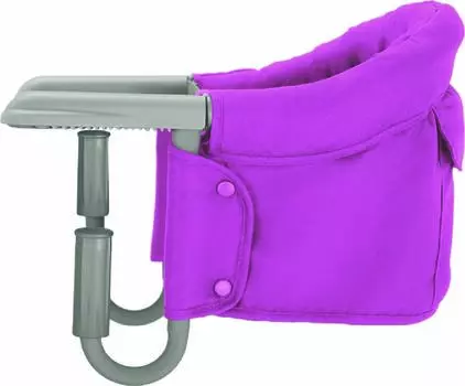 Подвесной стульчик для кормления Inglesina Fast, Fuxia (+ Защитный чехол СМЕШАРИКИ в подарок!)
