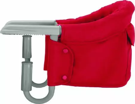 Подвесной стульчик для кормления Inglesina Fast, Red (+ Защитный чехол СМЕШАРИКИ в подарок!)