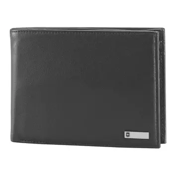 Портмоне Victorinox Altius 3.0 Innsbruck, чёрное, натуральная кожа наппа, 13x2x10 см