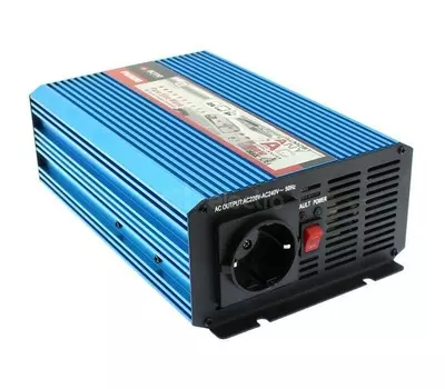 Преобразователь напряжения AcmePower PS600 (реальный синус, 600 Вт) (+ Автомобильные коврики в подарок!)