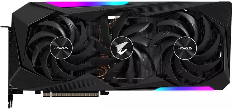 Видеокарта 16 Гб Gigabyte AMD Radeon RX 6900 XT AORUS MASTER 16G (GV-R69XTAORUS M-16GD)
