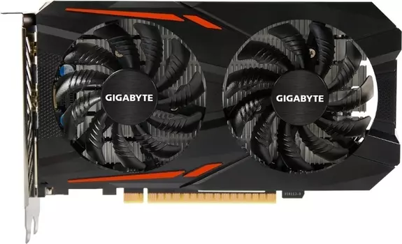 Видеокарта 4 Гб Gigabyte NVIDIA GeForce GTX 1050 Ti OC 4G (GV-N105TOC-4GD)