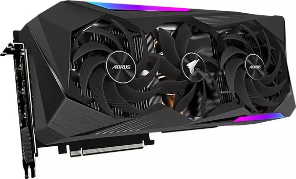Видеокарта 8 Гб Gigabyte AORUS NVIDIA GeForce RTX 3070 Ti MASTER 8G (GV-N307TAORUS M-8GD)