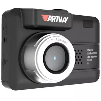 Видеорегистратор с радар-детектором Artway MD-107 Signature 3 в 1 Compact GPS
