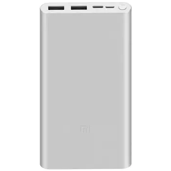 Внешний аккумулятор Xiaomi 10000mAh Mi 18W Fast Charge Power Bank 3 (VXN4273GL) серебристый