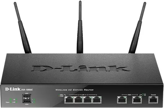 Wi-Fi маршрутизатор (роутер) D-Link DSR-1000AC