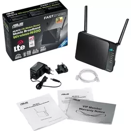 WiFi роутер (маршрутизатор) ASUS 4G-N12 802.11b.g.n SIM/USIM 3G/LTE
