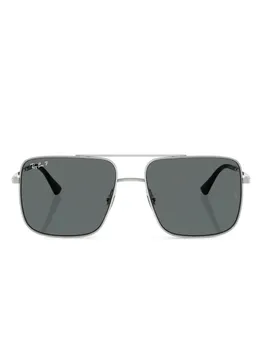 Ray-Ban солнцезащитные очки Ari Bio-Based, серебряный
