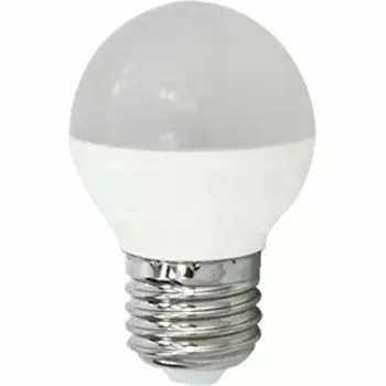 Лампа светодиодная E27 шар/G45, 8Вт, 2700K / теплый свет, Ecola (k7qw80elc)
