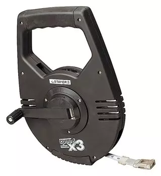 Лента мерная 50 м x 1.3 см, STAYER 2-34186-050