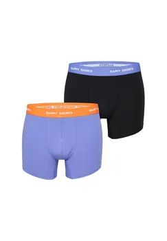 Трикотажные трусы в стиле ретро HAPPY SHORTS, цвет Purple Black Herren