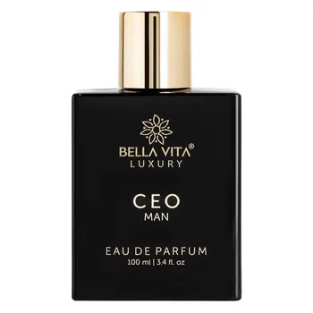 Парфюмерная вода для мужчин Bella Vita Luxury CEO MAN с ароматом лимона, лаванды, бобов тонка и удового дерева | Стойкий древесный и пряный аромат EDP, 100 мл 20 ML