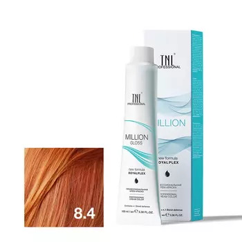 TNL, Крем-краска для волос Million Gloss 8.4