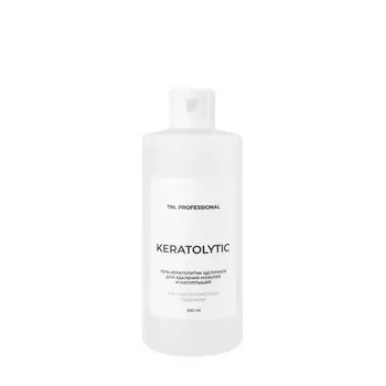 TNL Professional, Гель-кератолитик щелочной Keratolytic для удаления мозолей и натоптышей, 300 мл