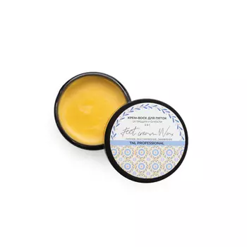 TNL Professional, Крем-воск для пяток Foot Cream Wax 3 в 1 от трещин и сухости, 100 мл