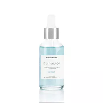 TNL Professional, Сухое масло для кутикулы Diamond Oil с шиммером - сорбет, 30 мл