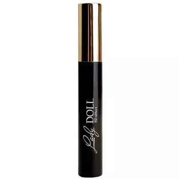 TNL, Тушь с эффектом накладных ресниц Lady Doll 5D Effect, 10 мл