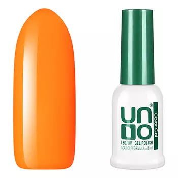 UNO, Гель-лак №167 Апельсиновая долька, Orange Slice, 8 мл