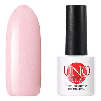 UNO LUX, Гель-лак №029 Pale Pink Opal, Нежно-розовый опал