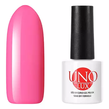 UNO LUX, Гель-лак №123 Pink Panther, Розовая пантера