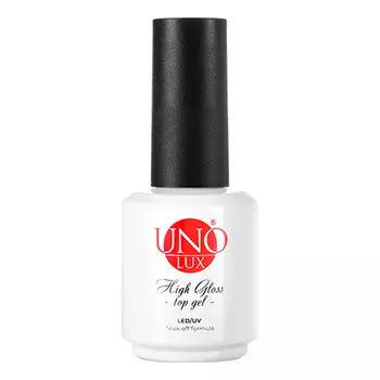 UNO LUX, Топ High Gloss Top Coat, 16 г