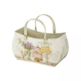 Кашпо сумочка JARDIN клетка для птиц 13*24*20см 736-193